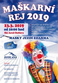 Einladung zum Maskenkarneval am 23.03.2019 ab 10.00 Uhr!