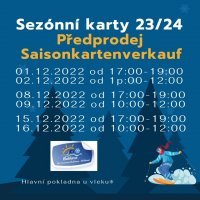 Předprodej sezónních karet 2023/2024