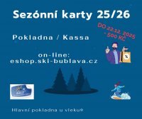 Přidáváme další možnost, jak si zakoupit sezónní Skipass!