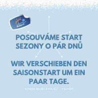 Start sezóny o pár dní odkládáme.