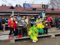 Das Abschluss-Maskenfest beendete die Saison auf der Bublava